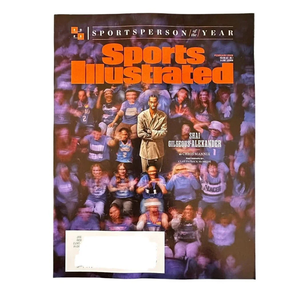 Sports Illustrated Magazine February 2026 Shai Gilgeous-Alexander Sportsperson